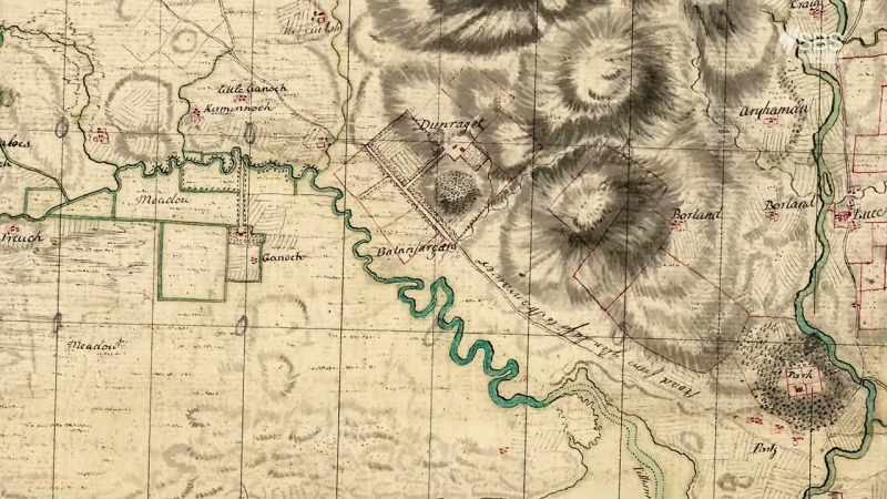 Another clue was left by General William Roy