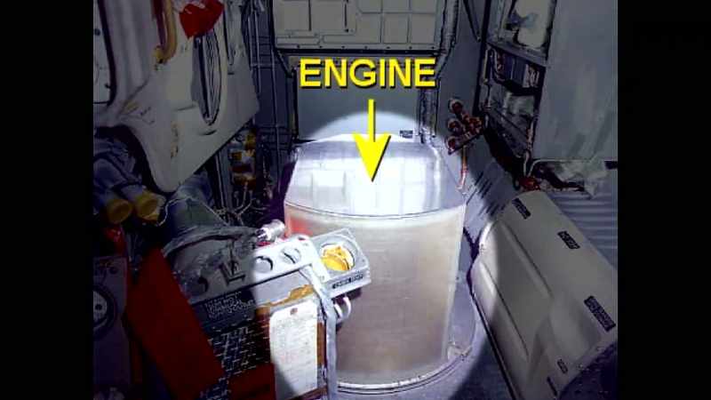 Another debunker explanation for the lack of engine noise