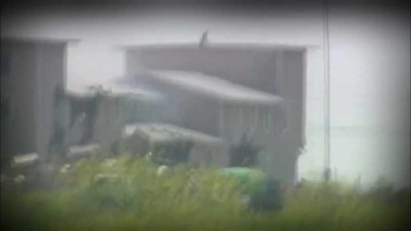 Another operator calls out that he sees a wisp of smoke