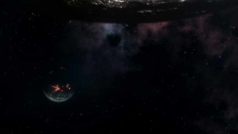 Another planet called Theia and it was on an
