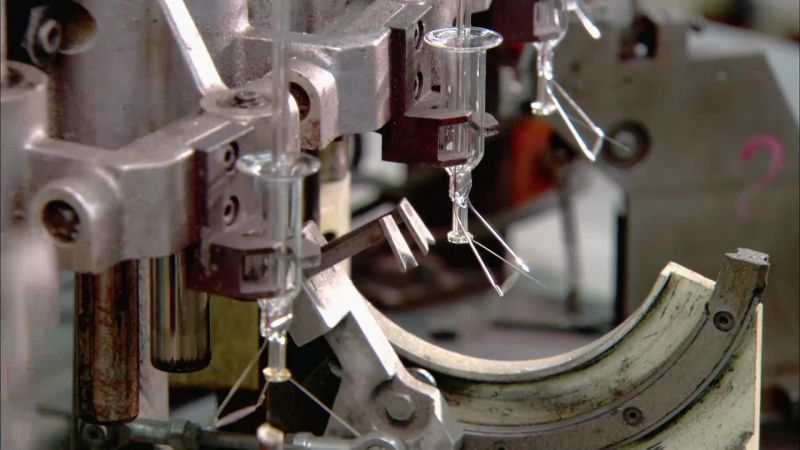 ANOTHER ROBOT BENDS THE LEAD WIRES