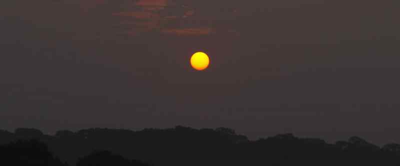Another sunrise, another morning