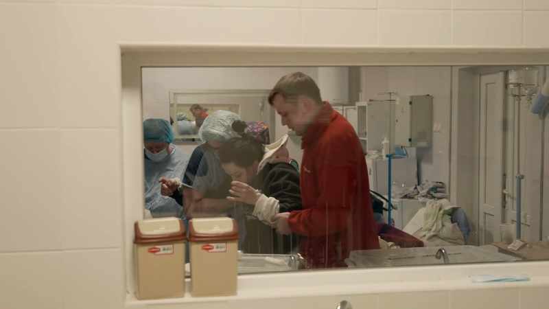 Another is taken to an operating room