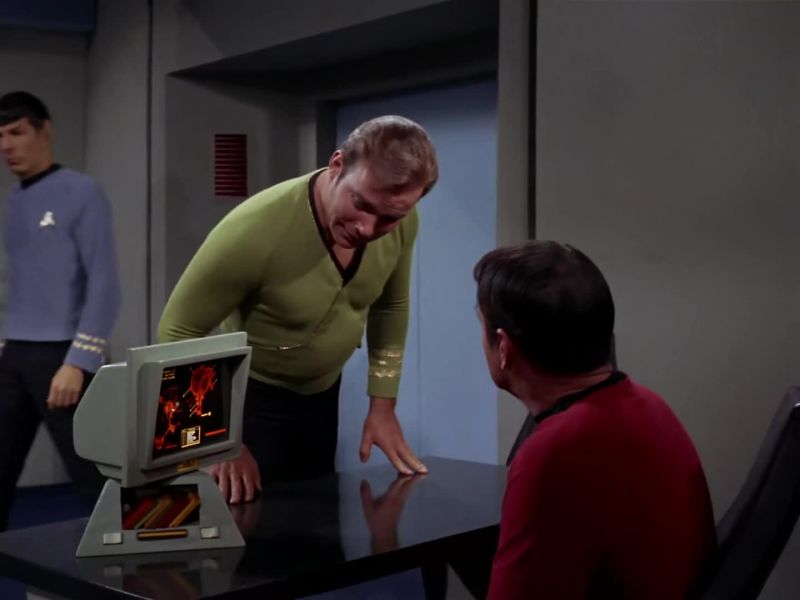 Another technical journal, Scotty? - Aye