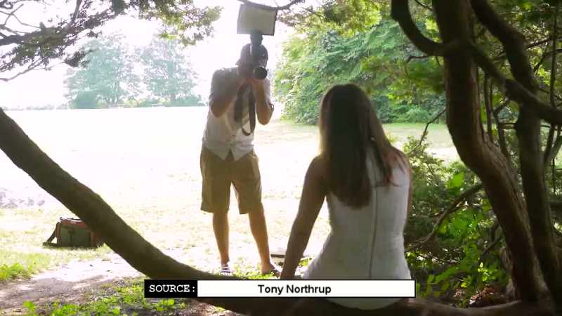 Another technique for balancing the brightness of a subject in shadow