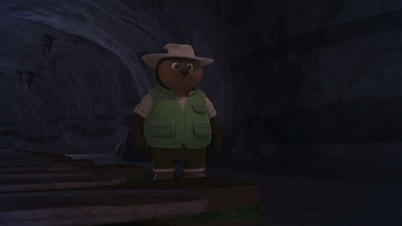 Another un-bear-lieveable landing!