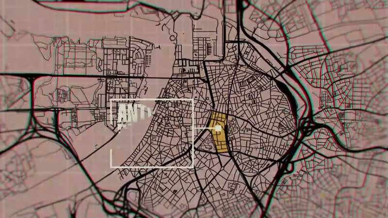 Antwerp Diamond District is made out of three streets