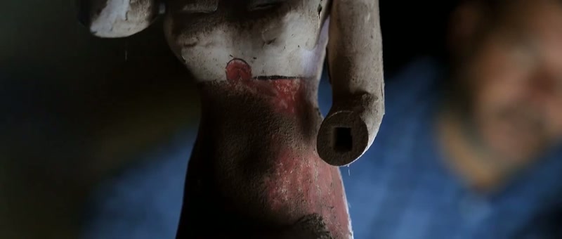 Any artifact that is partially damaged or destroyed