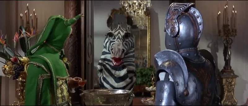 Any more behaviour like this and I'll have your stripes