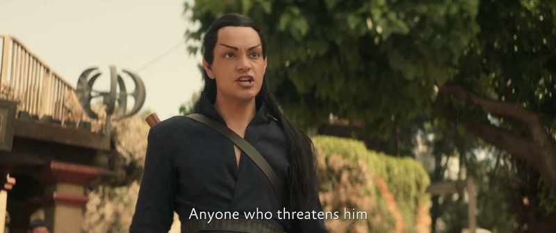 Anyone who threatens him
