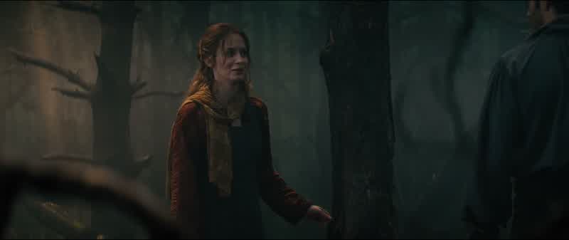 Anything can happen in the woodsMay I kiss youAny moment we could be crushedDon't feel rushedThis is ridiculous What am I doing hereI'm in the wrong storyWait wait wait we can't do this You have a