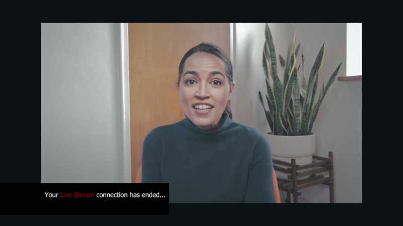 (AOC rep chuckling)