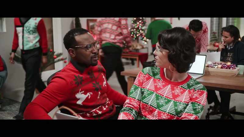 Apparently he'’s all about Christmas