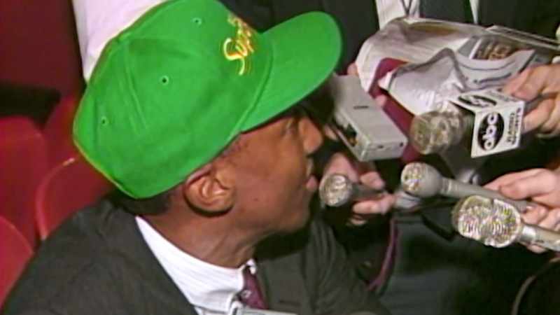 Apparently, that's... You're wearing the wrong cap