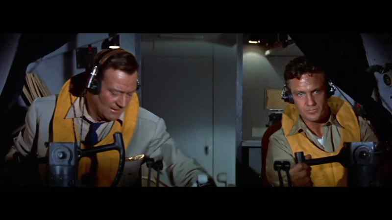 Approach lights dead ahead. Maybe a mile
