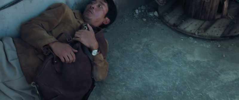 [Approaching footsteps]