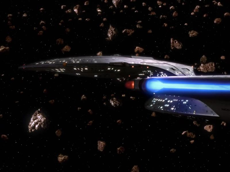 Approaching source, Captain. - Put it on the viewer