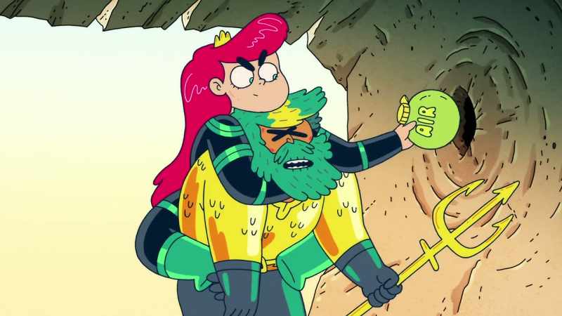 [Aquaman groans]