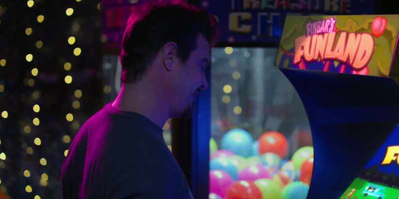 [arcade game beeping]