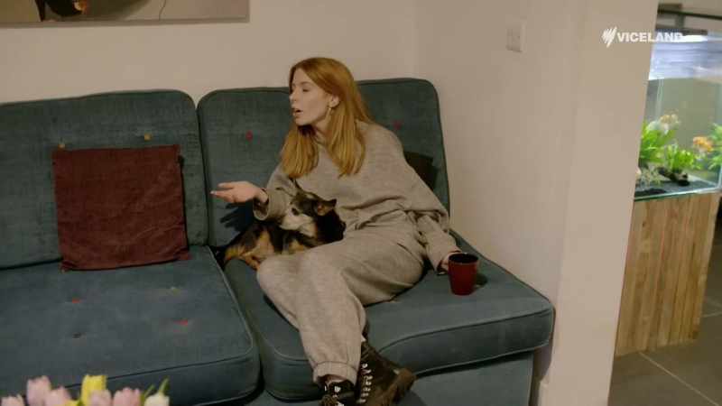 Are you affectionate with Nicole in front of Stanley?