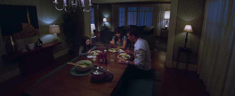 Are we always going to eat without talking?