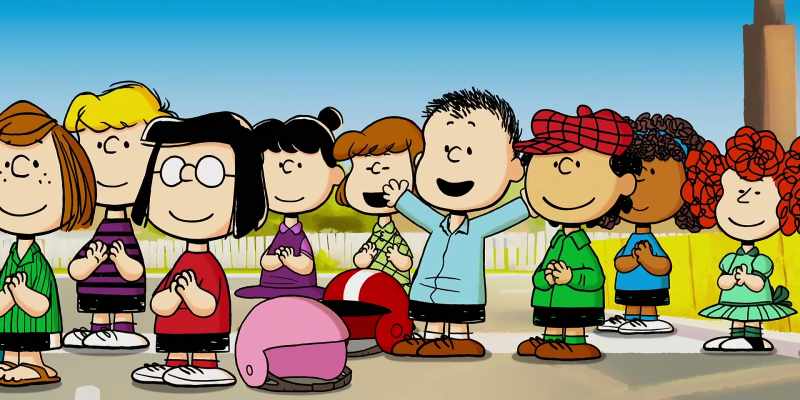 Are they cheering for us, Charlie Brown?