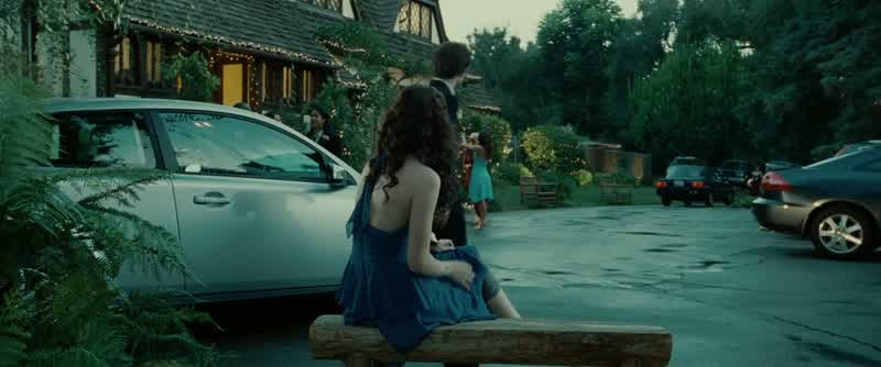 Bella JacobHeyNiceYou tooAre you crashing the prom or something Did you come with a dateNoMy dad paid me to come talk to youCHUCKLES Twenty bucksLet's hear itJust don t get mad okayHe wants you to
