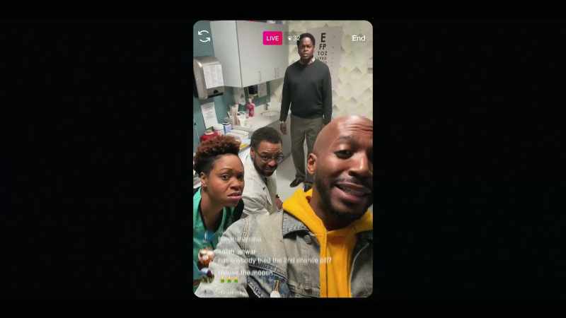 Are you crazy? - It's 32 people up in this live
