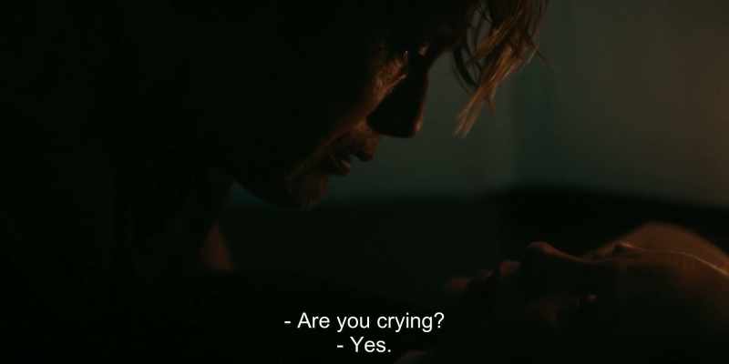 Are you crying Yes