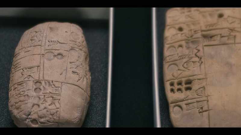 Are you familiar with Sumerian cuneiform? -Yes