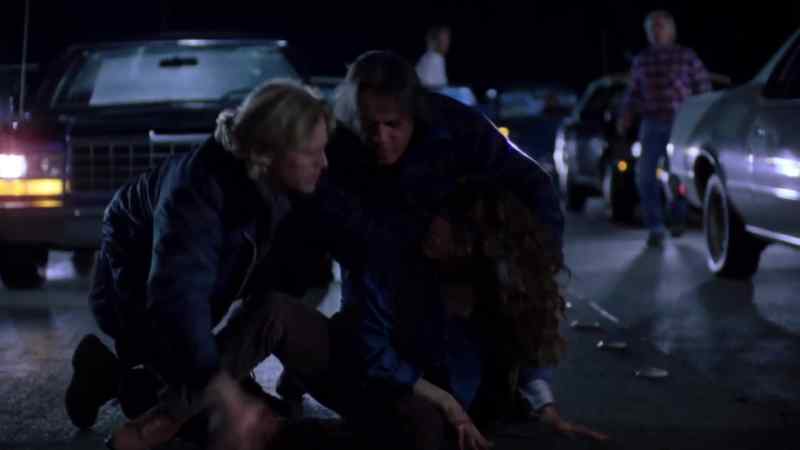 Are you okay? - Hey, man, is she okay?