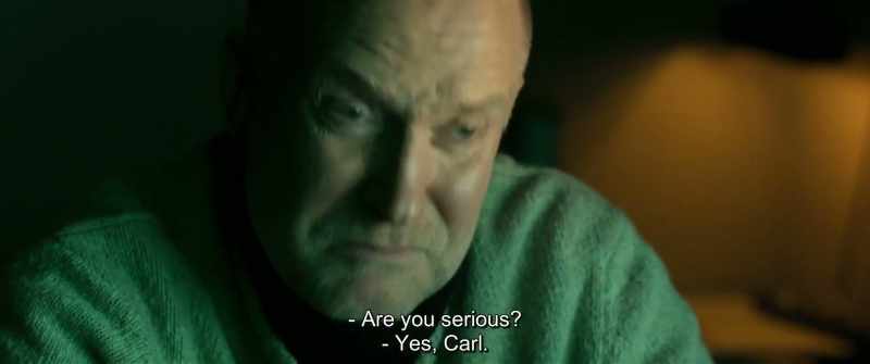 Are you serious? - Yes, Carl
