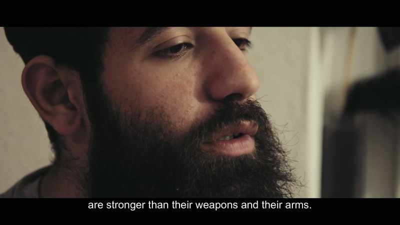 are stronger than their weapons and their arms