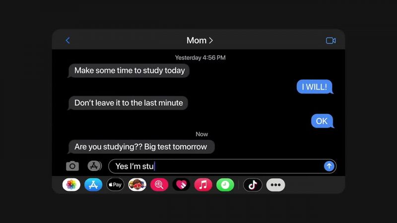 Are you studying? Big test tomorrow. - Yes, I'm studying