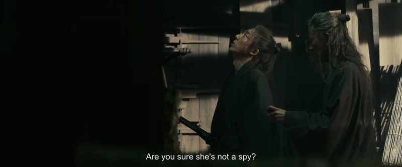 Are you sure she's not a spy?