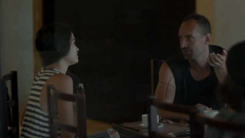 Are you thinking about your mother during the filming?