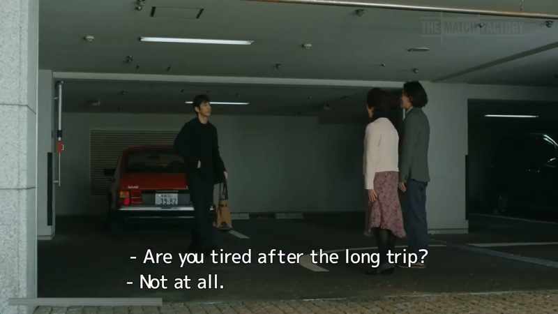 Are you tired after the long trip? - Not at all
