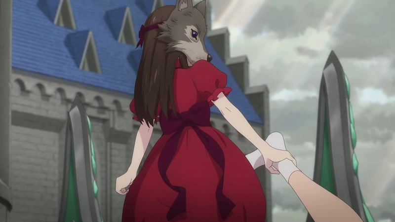 Aren't you curious, girl? That's a real castle