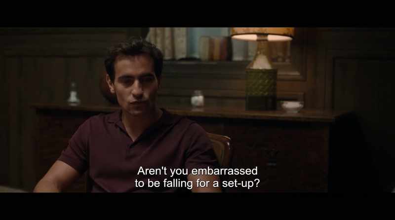 Aren't you embarrassed to be falling for a set-up?