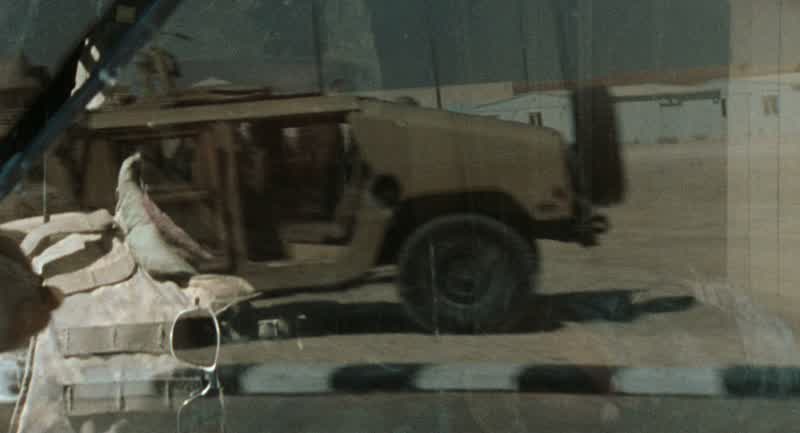 Eldridge: Aren't you glad the army has all these tanks parked here?