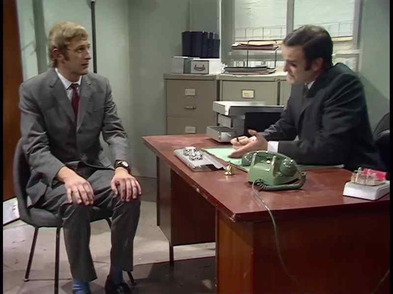 Aren't you going to ask me why I rang the bell?