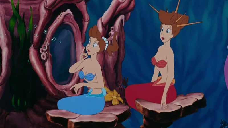 [Ariel humming]