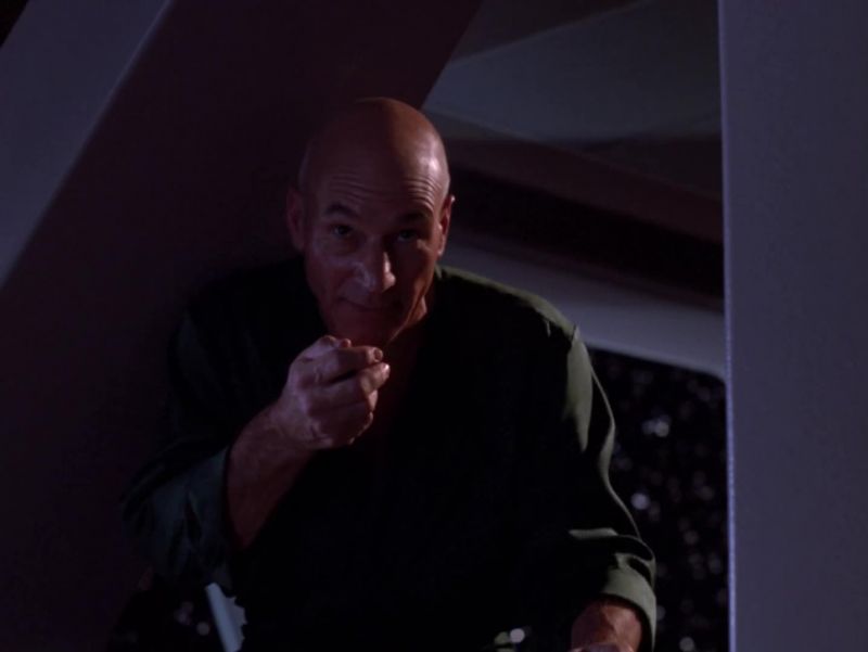 Arkaria Base. This is Capt Picard on board the Enterprise
