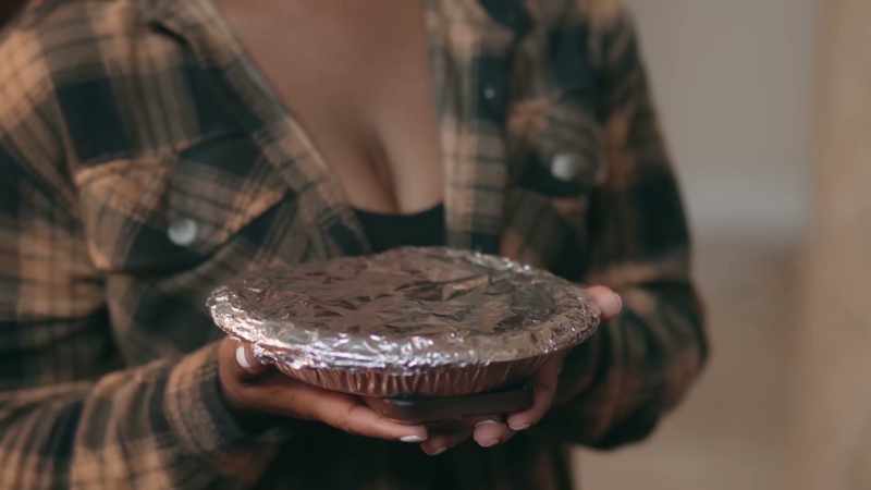 Armani. Now is that your mother's famous pecan pie?