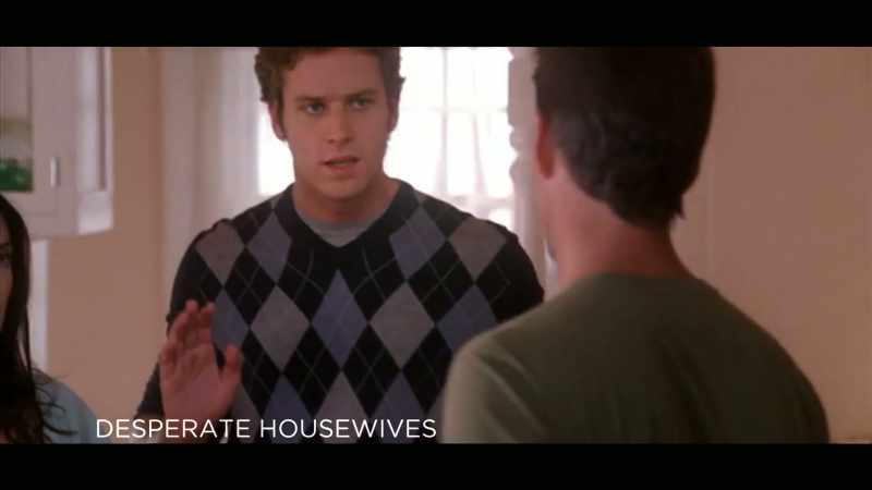 Armie had bit player roles in the beginning