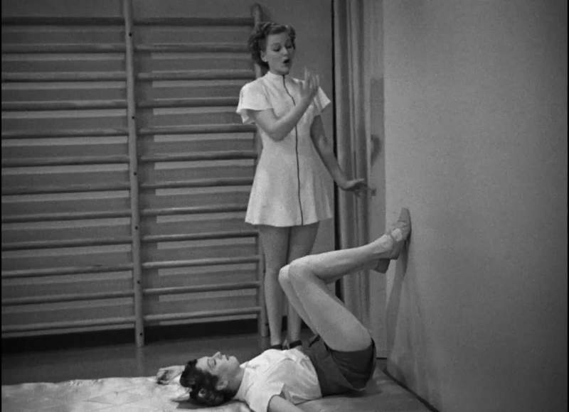 Arms flat Crawl slowly up the wall