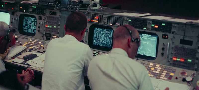 Armstrong and Aldrin transferring back