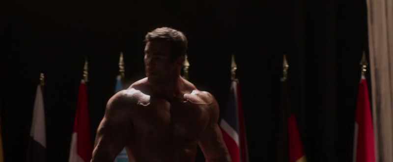 Arnold making his way... wait a minute