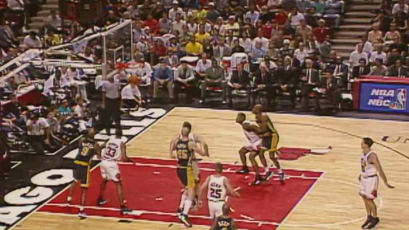 Around an Antonio Davis screen