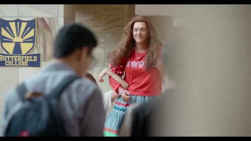 Around campus can be a bit weird. Like, I get stared at a lot